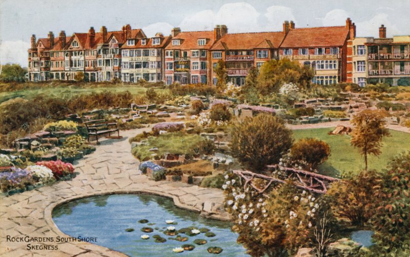 Giardini rocciosi, South Shore, Skegness da Alfred Robert Quinton