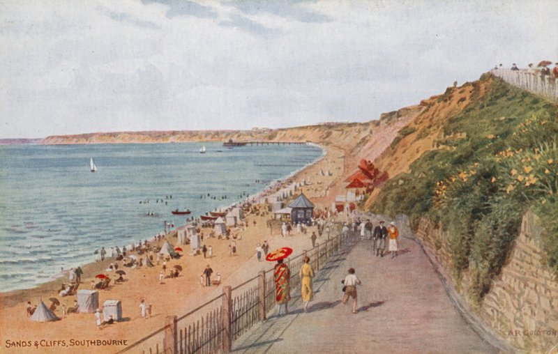 Sabbie e scogliere, Southbourne da Alfred Robert Quinton