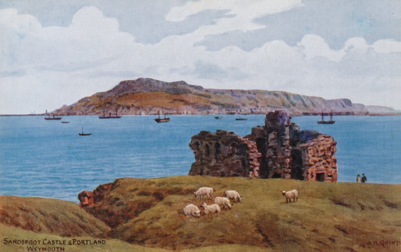 Castello di Sandsfoot e Portland, Weymouth da Alfred Robert Quinton