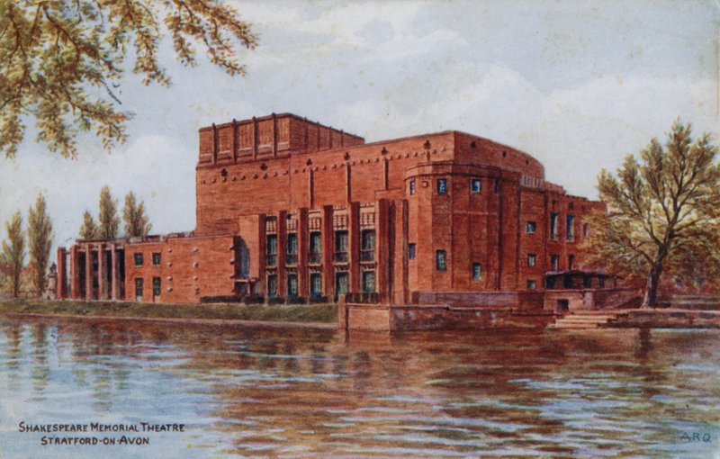 Teatro Memoriale di Shakespeare, Stratford-on-Avon da Alfred Robert Quinton