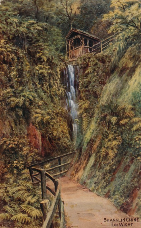 Shanklin Chine, Isola di Wight da Alfred Robert Quinton