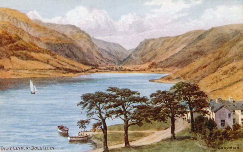 Tal-y-Llyn, vicino a Dolgelley da Alfred Robert Quinton
