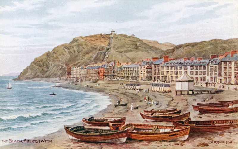 La spiaggia, Aberystwyth da Alfred Robert Quinton