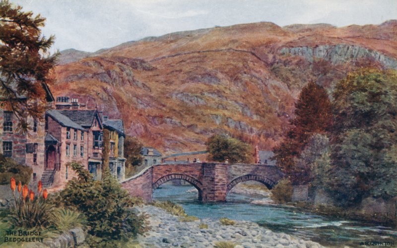 Il ponte, Beddgellert da Alfred Robert Quinton