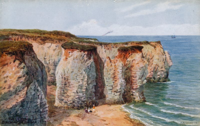 Le scogliere, Birchington-on-Sea da Alfred Robert Quinton
