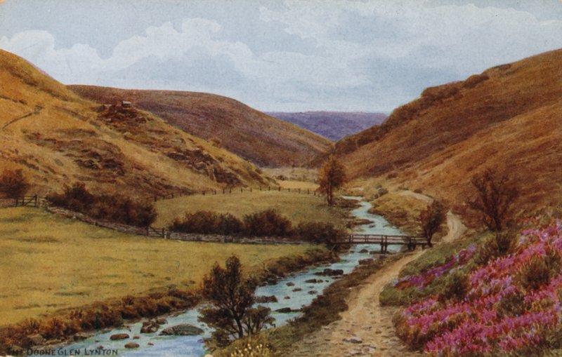 La valle dei Doone, Lynton da Alfred Robert Quinton