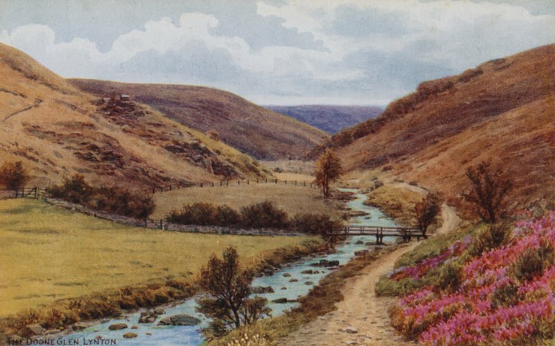 La valle di Doone, Lynton da Alfred Robert Quinton