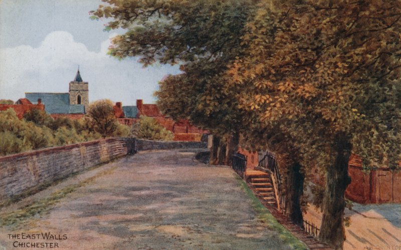 Le mura orientali, Chichester da Alfred Robert Quinton