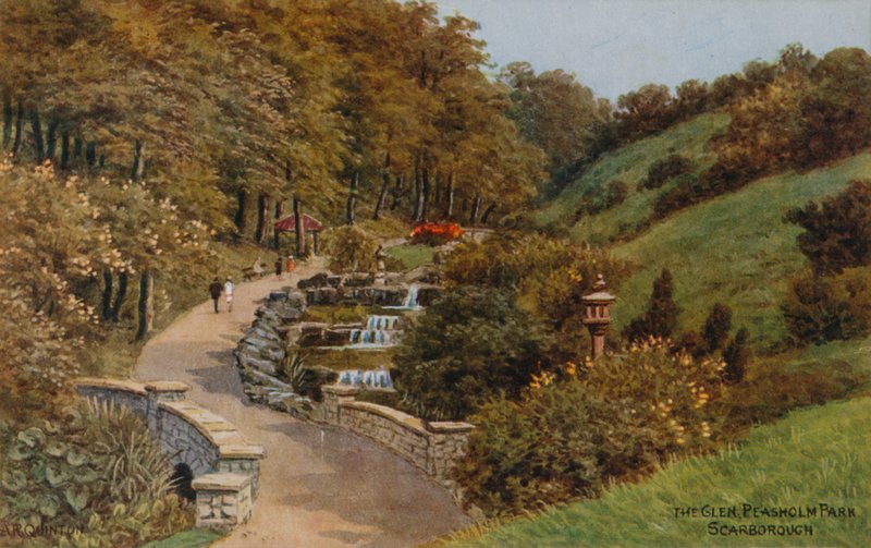 Il Glen Peasholm Park, Scarborough da Alfred Robert Quinton