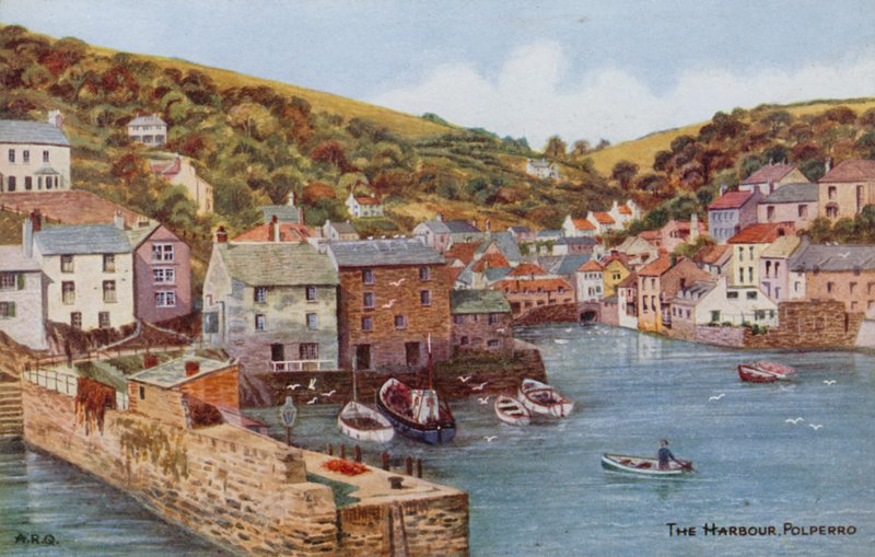 Il porto, Polperro da Alfred Robert Quinton