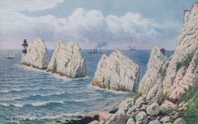 The Needles, Isola di Wight da Alfred Robert Quinton