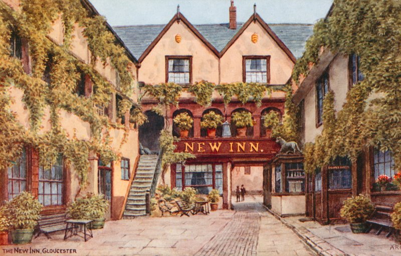 The New Inn, Gloucester da Alfred Robert Quinton