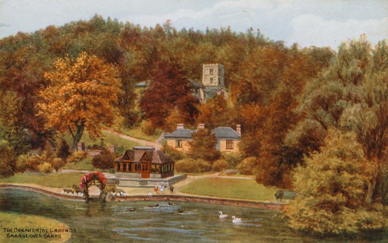 I giardini ornamentali, Grange-Over-Sands da Alfred Robert Quinton