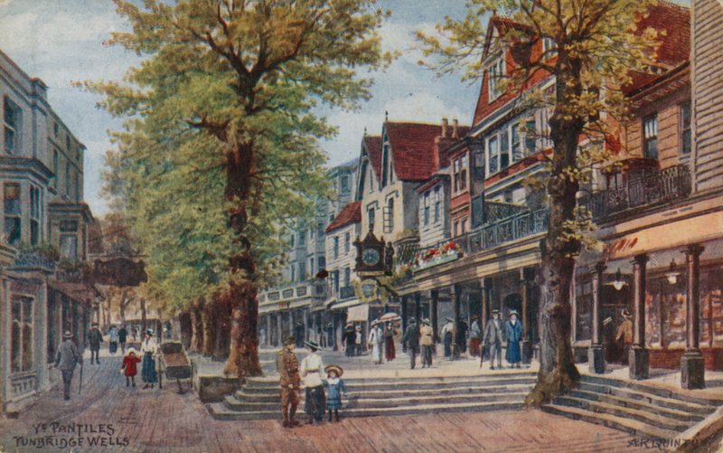 The Pantiles, Tunbridge Wells da Alfred Robert Quinton