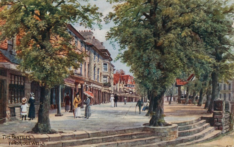 The Pantiles, Tunbridge Wells da Alfred Robert Quinton