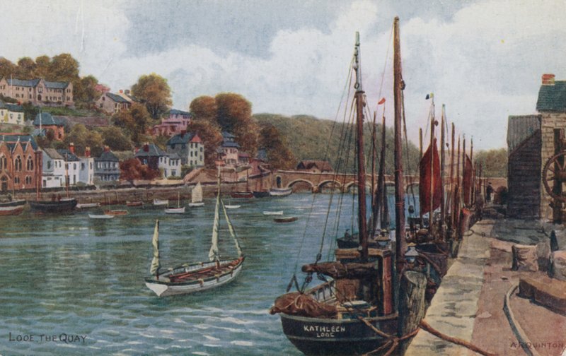 Il molo, Looe da Alfred Robert Quinton