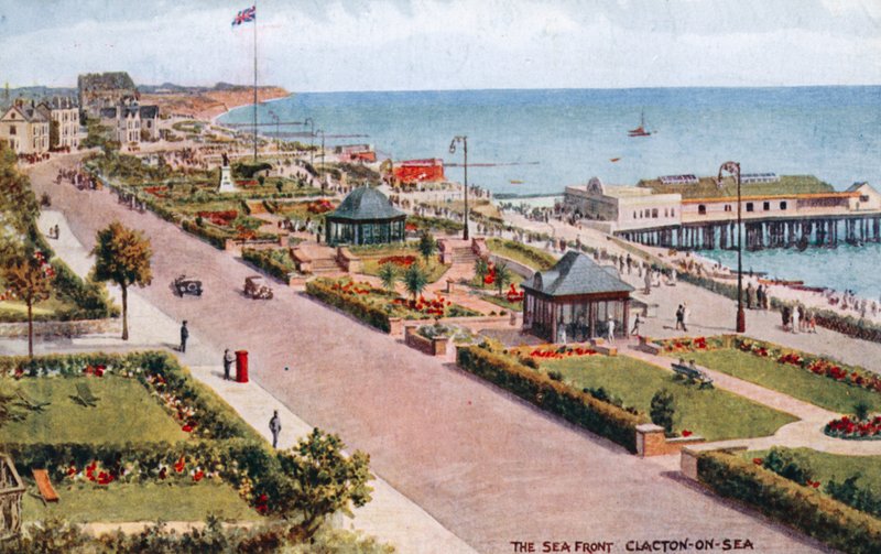 Il lungomare di Clacton-on-Sea da Alfred Robert Quinton