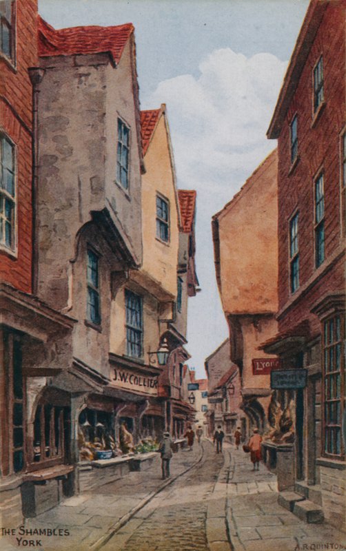 The Shambles, York da Alfred Robert Quinton
