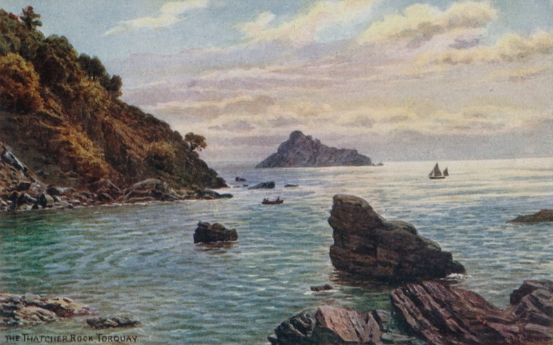 The Thatcher Rock, Torquay da Alfred Robert Quinton