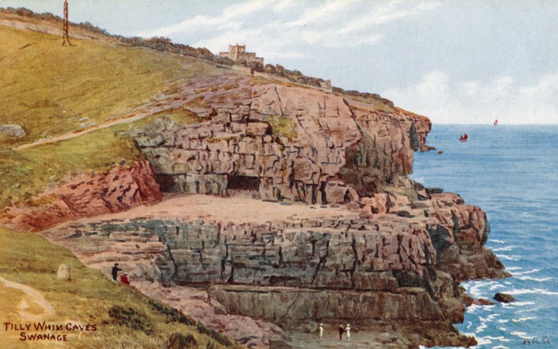 Grotte di Tilly Whim, Swanage da Alfred Robert Quinton