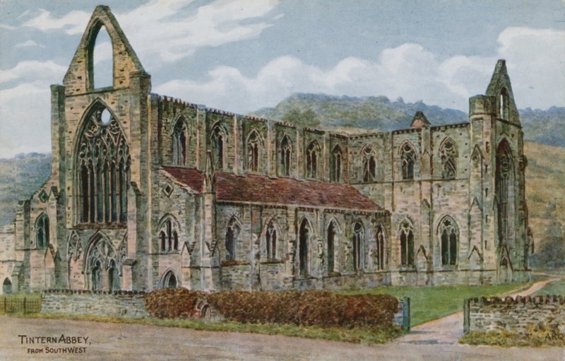 Abbazia di Tintern, da sud-ovest da Alfred Robert Quinton