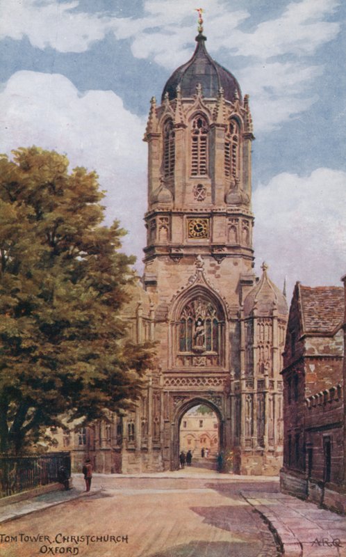 Tom Tower, Christchurch, Oxford da Alfred Robert Quinton