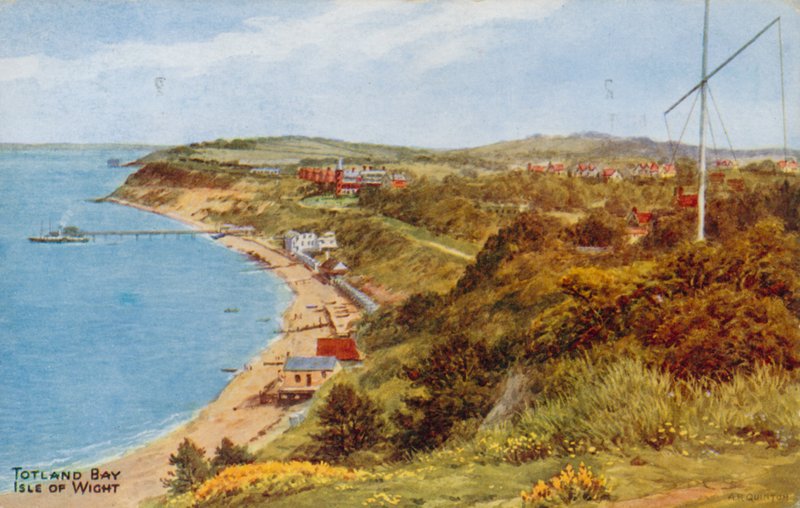 Totland Bay, Isola di Wight da Alfred Robert Quinton