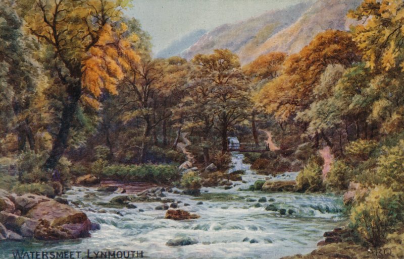 Watersmeet, Lynmouth da Alfred Robert Quinton