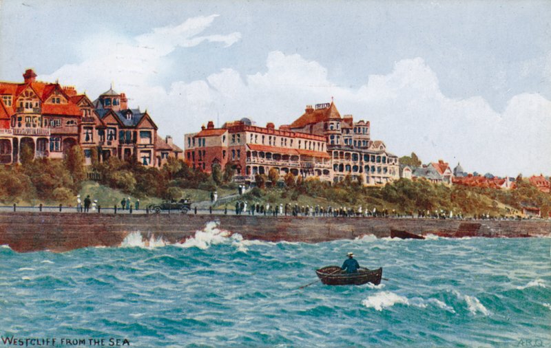 Westcliff dal mare da Alfred Robert Quinton