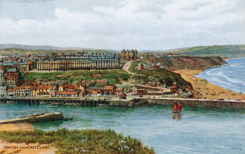 Whitby, dalla East Cliff da Alfred Robert Quinton