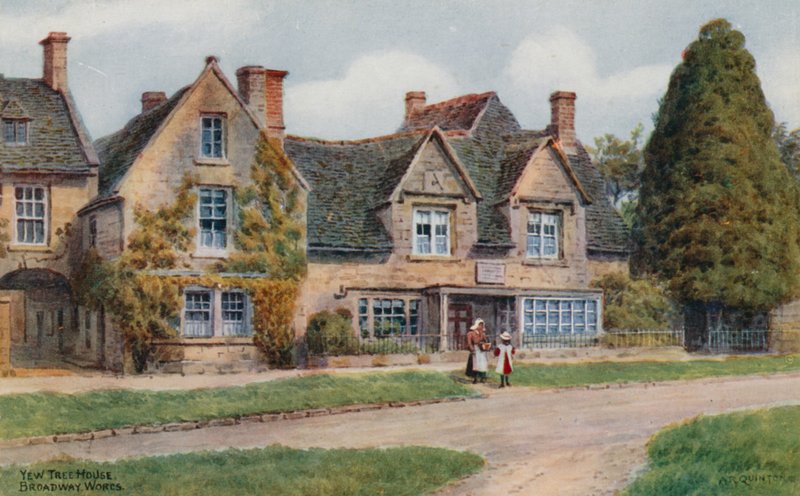 Yew Tree House, Broadway, Worcs da Alfred Robert Quinton