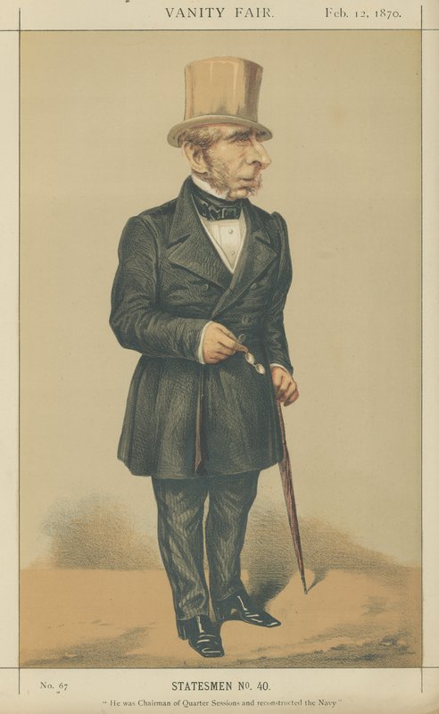 Mr John Somerset Pakington da Alfred Thompson