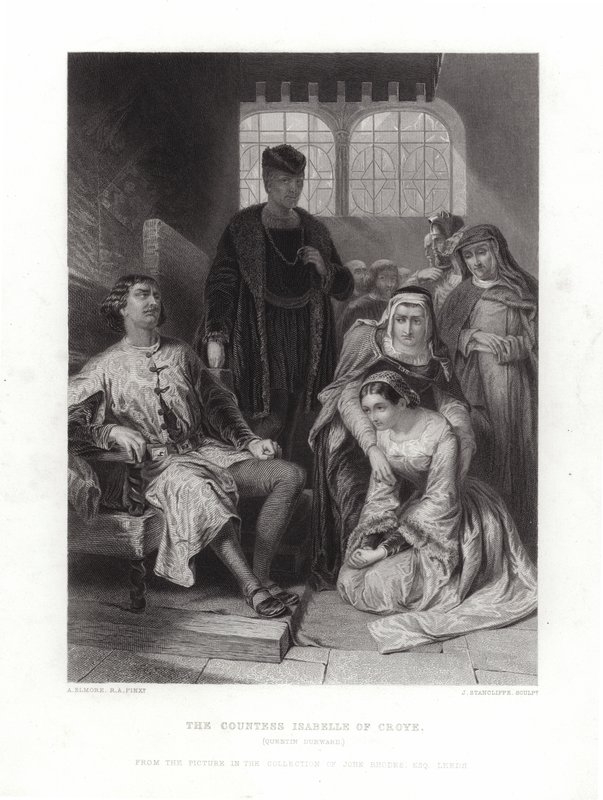 Contessa Isabelle di Croye da Alfred W. Elmore