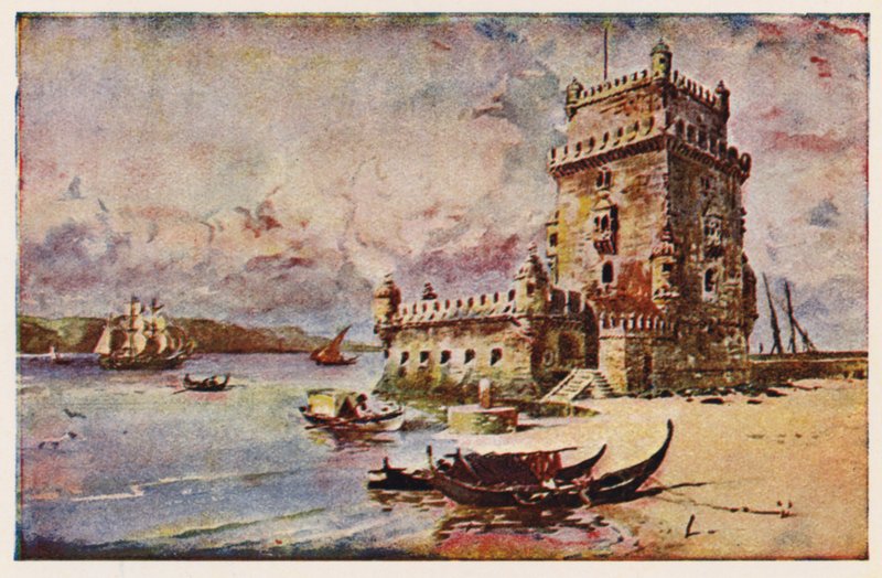 Torre di Belem, Lisbona da Alfredo Roque Gameiro