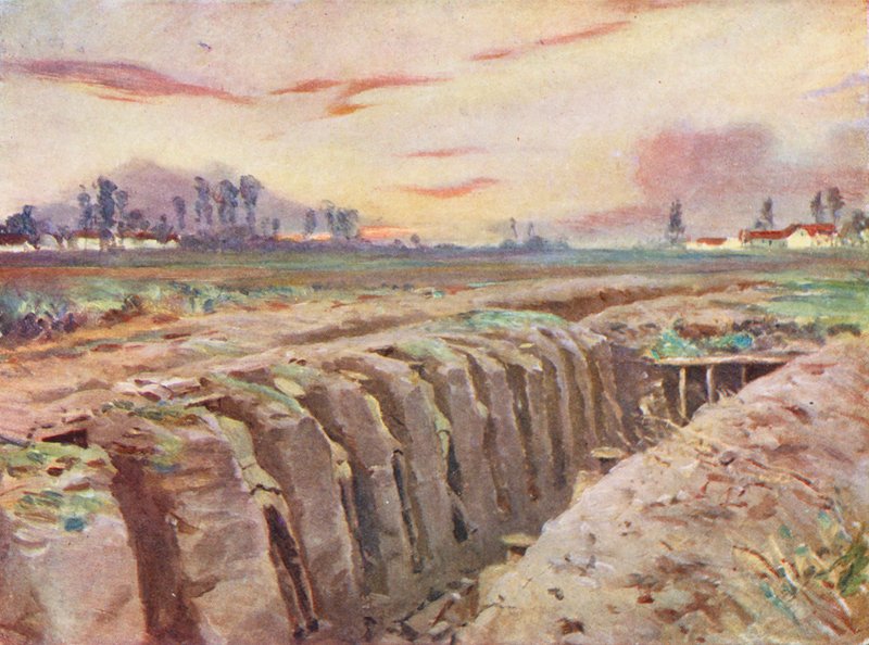 WW1: Trincee Britanniche nelle Fiandre da Allan Stewart