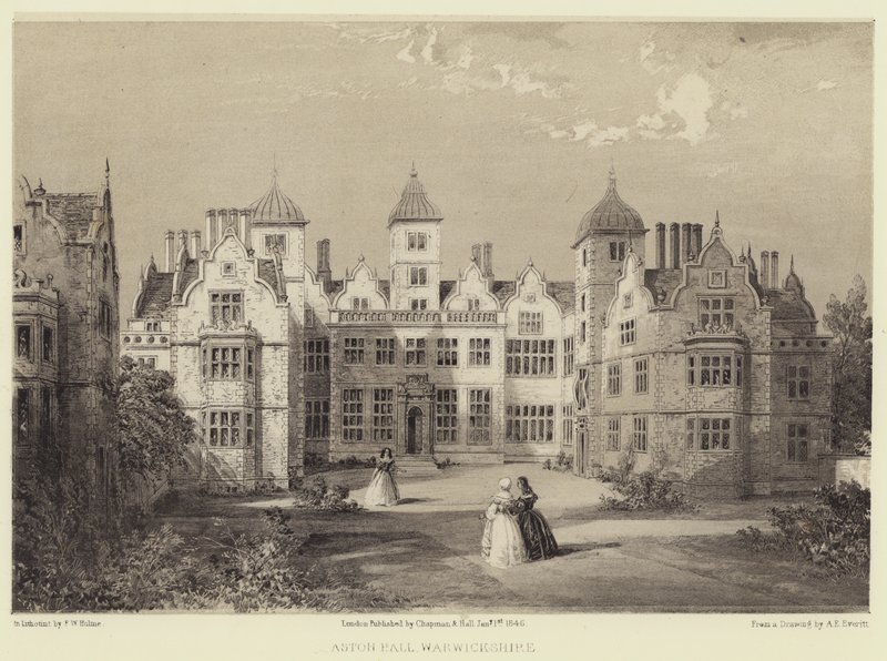 Aston Hall, Warwickshire da Allen Edward Everitt