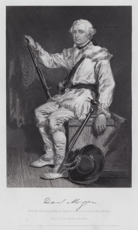 Daniel Morgan (incisione) da Alonzo (after) Chappel