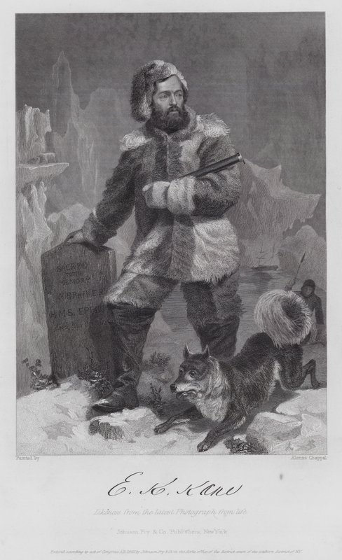 Elisha Kent Kane da Alonzo (after) Chappel