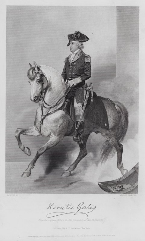 Horatio Gates (incisione) da Alonzo (after) Chappel