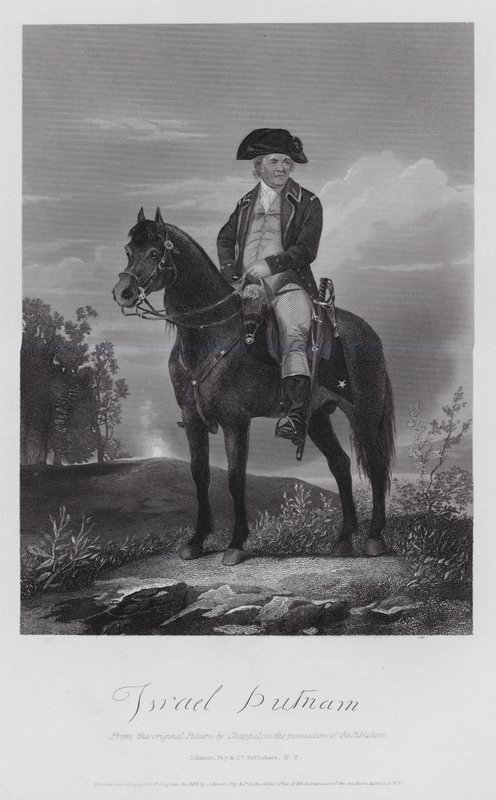 Israel Putnam (incisione) da Alonzo (after) Chappel