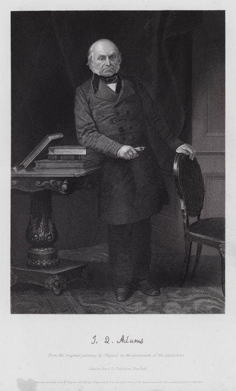 John Quincy Adams da Alonzo (after) Chappel