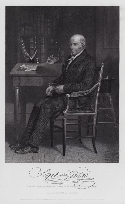 Stephen Girard da Alonzo (after) Chappel