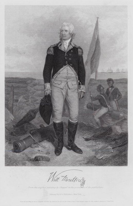 William Moultrie (incisione) da Alonzo (after) Chappel