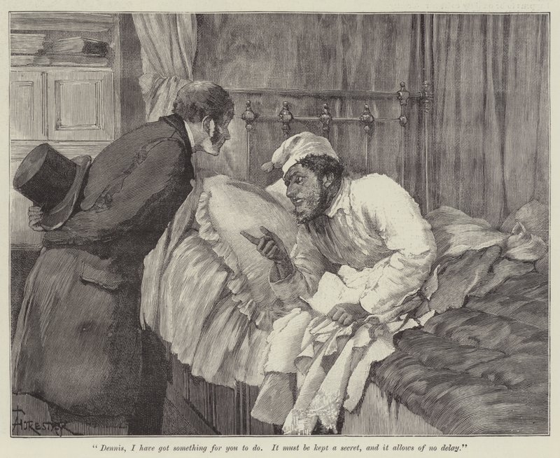 Amore cieco, di Wilkie Collins da Amedee Forestier