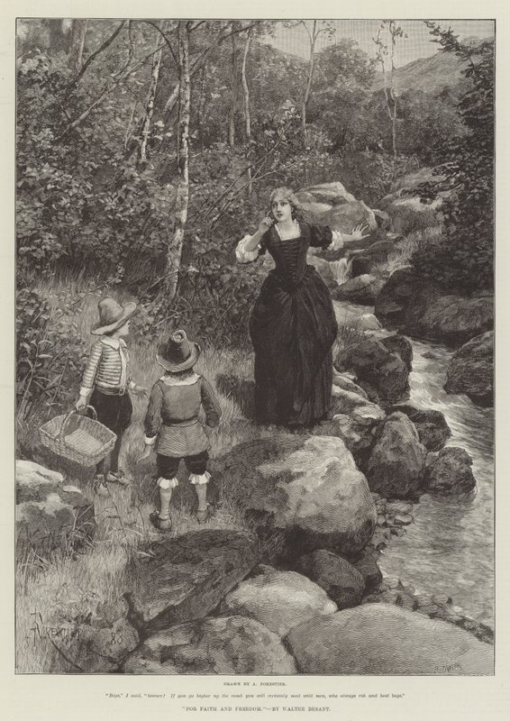 Per fede e libertà, di Walter Besant da Amedee Forestier