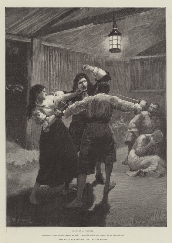 Per fede e libertà, di Walter Besant da Amedee Forestier