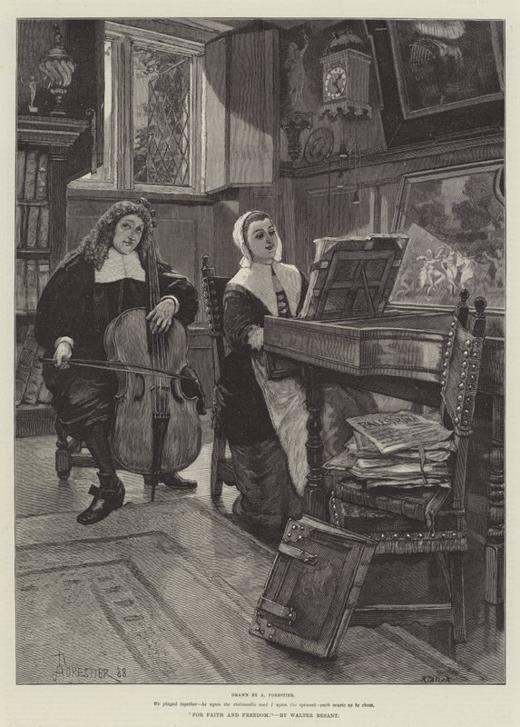 Per fede e libertà, di Walter Besant da Amedee Forestier
