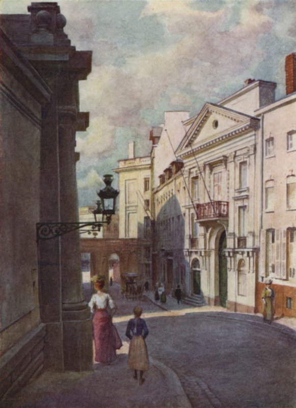Rue de Namur, Bruxelles da after Amedee Forestier