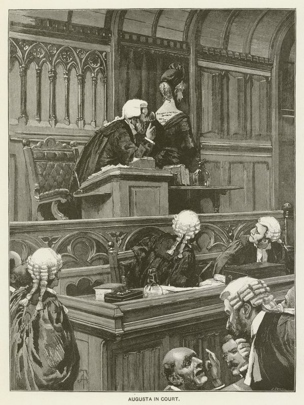 Augusta in tribunale da Amedee Forestier