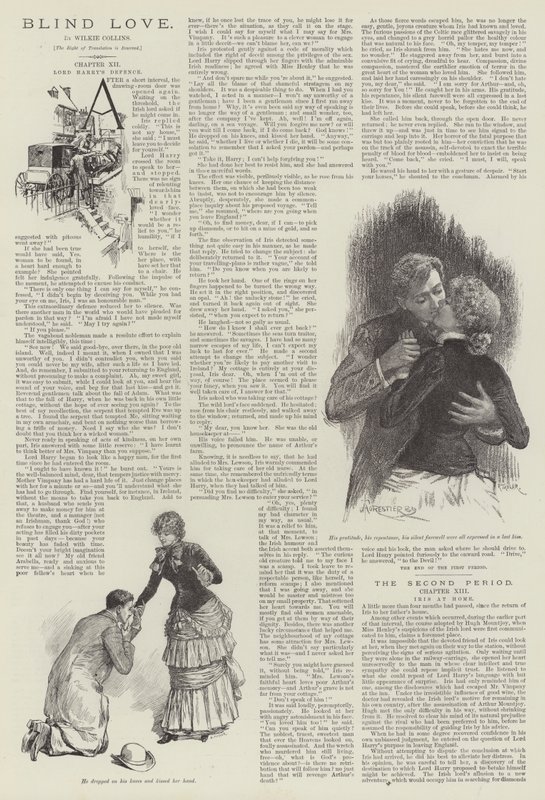 Amore Cieco, di Wilkie Collins da Amedee Forestier